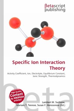 Specific Ion Interaction Theory