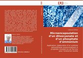 Microencapsulation d''un diisocyanate et d''un phosphate d''ammonium