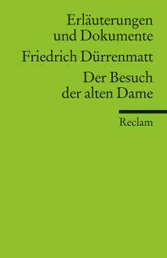 Friedrich Dürrenmatt 'Der Besuch der alten Dame' - Dürrenmatt, Friedrich