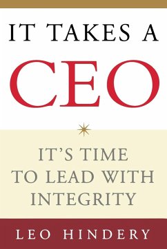 It Takes a CEO - Hindery, Leo