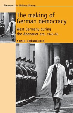 Cover The making of German democracy