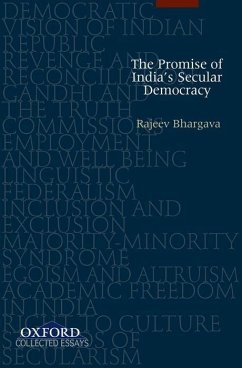 The Promise of India's Secular Democracy - Bhargava, Rajeev