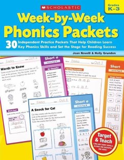 Week-By-Week Phonics Packets: Grades K-3 - Novelli, Joan; Grundon, Holly