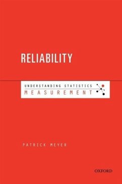 Understanding Measurement: Reliability - Meyer, Patrick