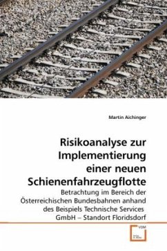 Risikoanalyse zur Implementierung einer neuen Schienenfahrzeugflotte - Aichinger, Martin