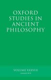 Oxford Studies in Ancient Philosophy, Volume XXXVIII