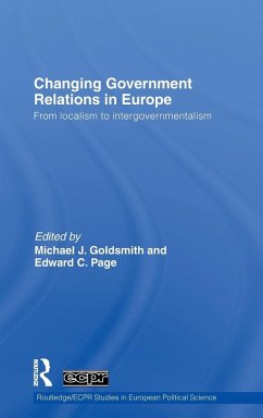 Cover Changing Government Relations in Europe