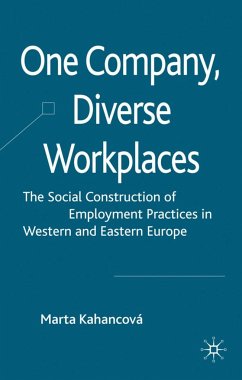 One Company, Diverse Workplaces - Kahancová, M.