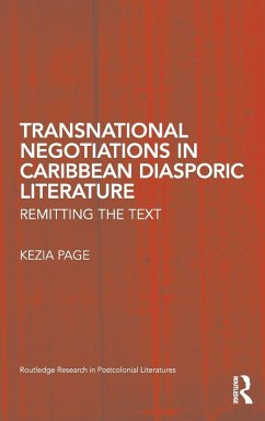 Transnational Negotiations in Caribbean Diasporic Literature - Page, Kezia