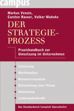 Der Strategieprozess - Venzin, Markus;Rasner, Carsten;Mahnke, Volker