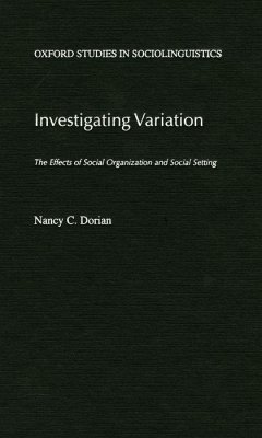 Investigating Variation - Dorian, Nancy C