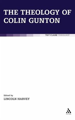 Cover The Theology of Colin Gunton