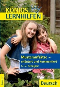 Cover Musteraufsätze - erläutert und kommentiert, 5.-7. Schuljahr