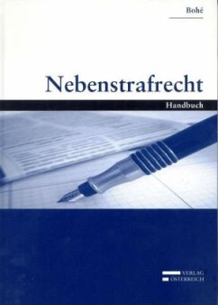 Nebenstrafrecht - Bohé, Harald Nebenstrafrecht - Bohé, Harald