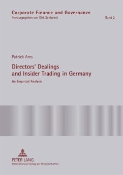 Directors¿ Dealings and Insider Trading in Germany - Ams, Patrick