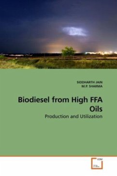 Biodiesel from High FFA Oils - Jain, Siddharth;Sharma, M. P.