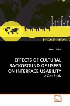 EFFECTS OF CULTURAL BACKGROUND OF USERS ON INTERFACE USABILITY - Dhillon, Beant