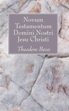 Novum Testamentum Domini Nostri Jesu Chrisi