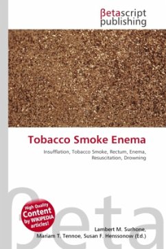 Tobacco Smoke Enema