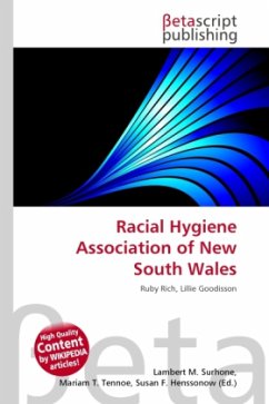 Racial Hygiene Association of New South Wales