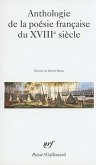 Anthologie de La Poesie Francaise Du XVIIIe Siecle