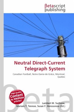 Neutral Direct-Current Telegraph System