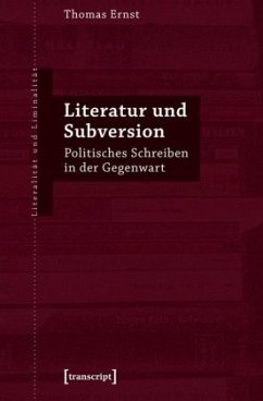 Literatur und Subversion - Ernst, Thomas