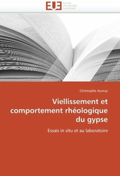 Viellissement Et Comportement Rheologique Du Gypse - Auvray, Christophe