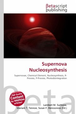 Cover Supernova Nucleosynthesis