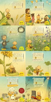 Cover Pixi-8er-Set 309: Die kleine Hummel Bommel (8x1 Exemplar)