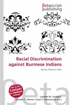 Racial Discrimination against Burmese Indians