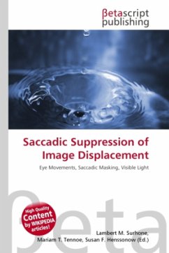 Cover Saccadic Suppression of Image Displacement