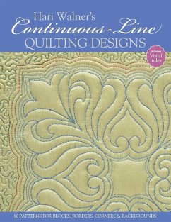 Hari Walner's Continuous-Line Quilting Designs-Print-On-Demand-Edition: 80 Patterns for Blocks, Borders, Corners, & Backgrounds - Walner, Hari