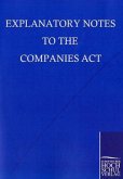 Explanatory Notes to the Companies Act