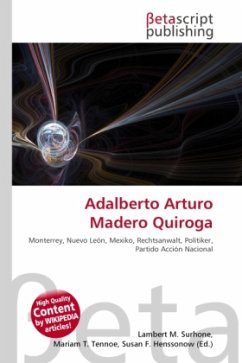 Cover Adalberto Arturo Madero Quiroga