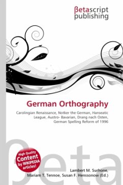 Cover German Orthography