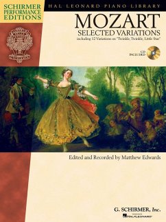 Cover Mozart - Selected Variations: Piano Book/Online Audio
