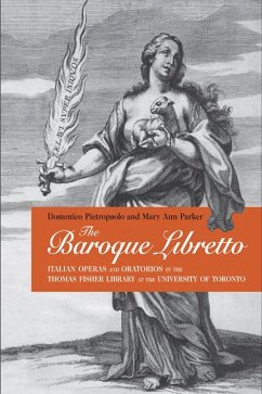 The Baroque Libretto - Pietropaolo, Domenico; Parker, Mary Ann