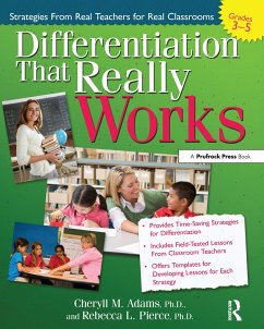 Differentiation That Really Works - Adams, Cheryll M; Pierce, Rebecca L