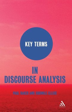 Key Terms in Discourse Analysis - Baker, Paul; Ellece, Sibonile