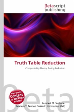 Truth Table Reduction