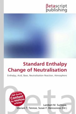 Standard Enthalpy Change of Neutralisation