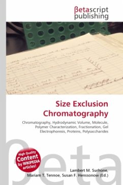 Cover Size Exclusion Chromatography