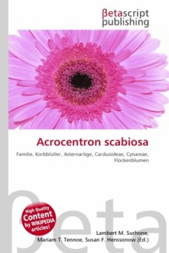 Cover Acrocentron scabiosa