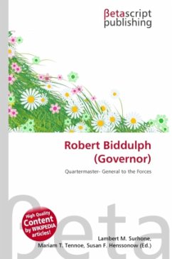 Cover Robert Biddulph (Governor)
