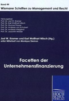 Facetten der Unternehmensfinanzierung