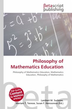 Philosophy of Mathematics Education