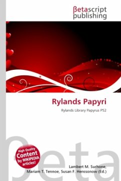 Cover Rylands Papyri