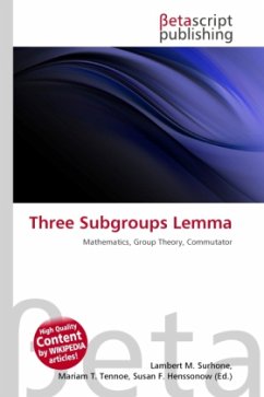Three Subgroups Lemma