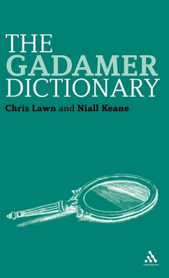 Cover The Gadamer Dictionary